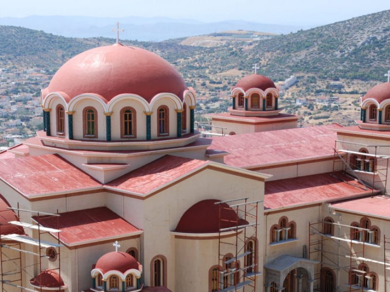 taxi transfer from volos to Monastery of Saint Cyprian and Justina