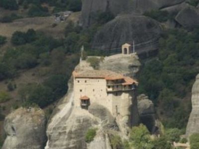 Agios Nikolaos Anapafsas Monastery in Meteora